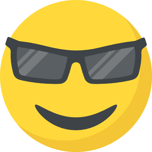 Cool feelings emoji cool icon