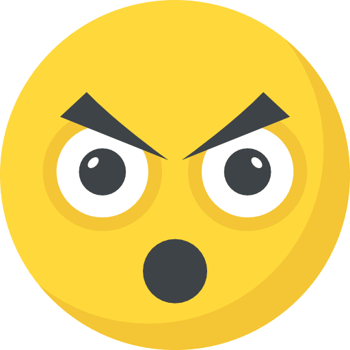 Angry angry emoticons emoji icon