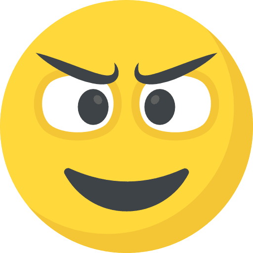 Bad emoji feelings surprised icon