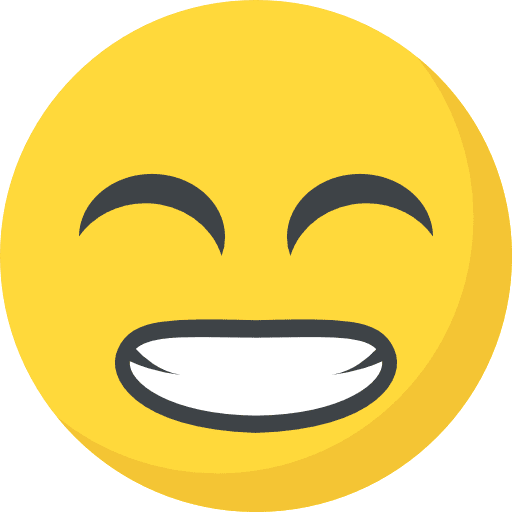 Happy emoji smileys happy icon