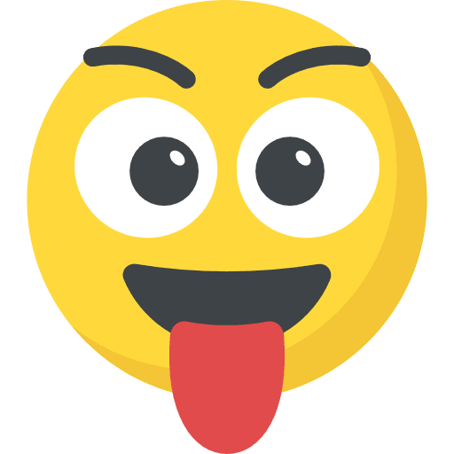 Tongue smileys emoji tongue icon