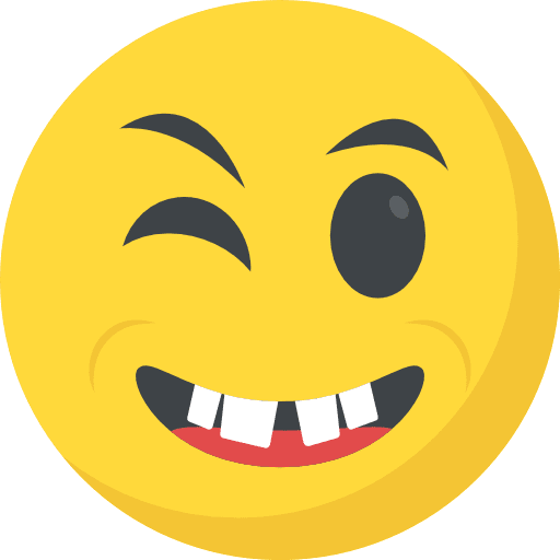 Wink feelings emoji emoticons icon