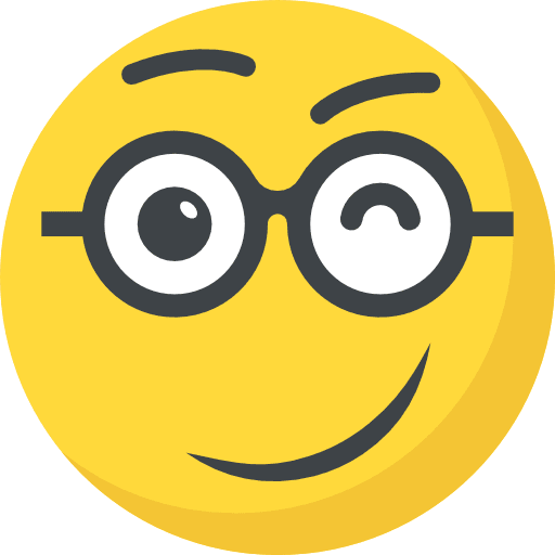 Nerd nerd emoji emoticons icon