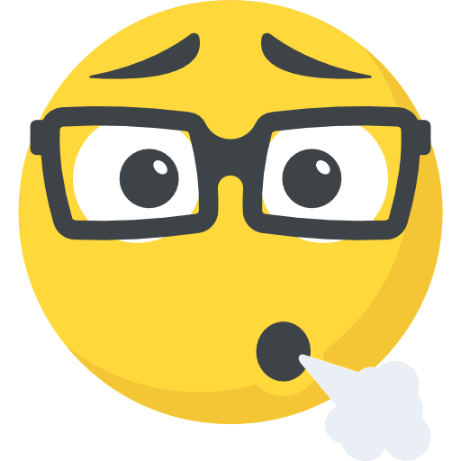 Nerd smileys feelings nerd icon