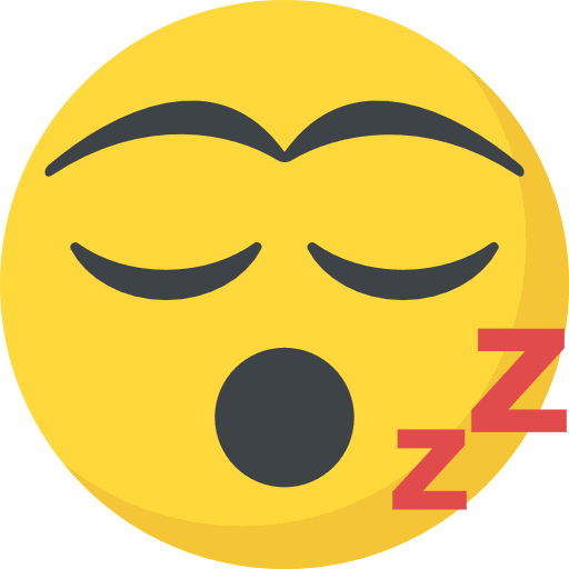 Sleeping emoji feelings emoticons icon