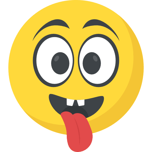 Tongue tongue feelings emoji icon