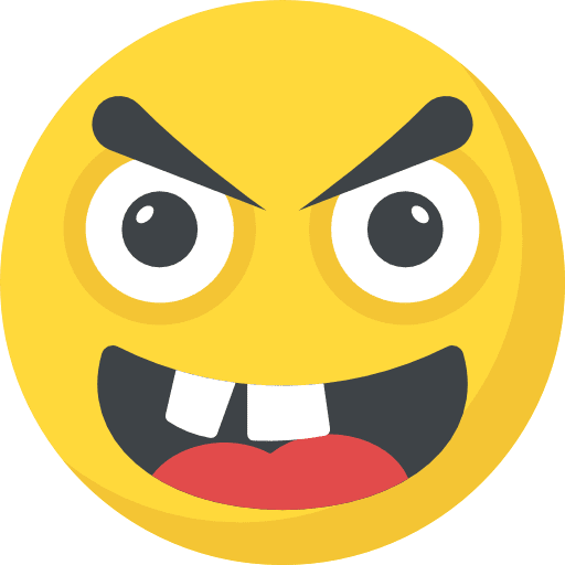 Ugly feelings emoji emoticons icon