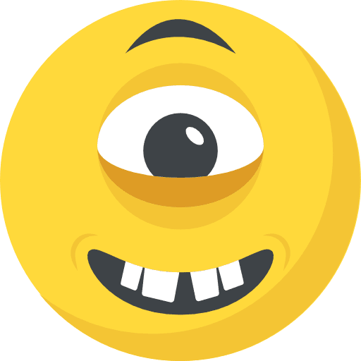 Cyclops smileys feelings emoticons icon