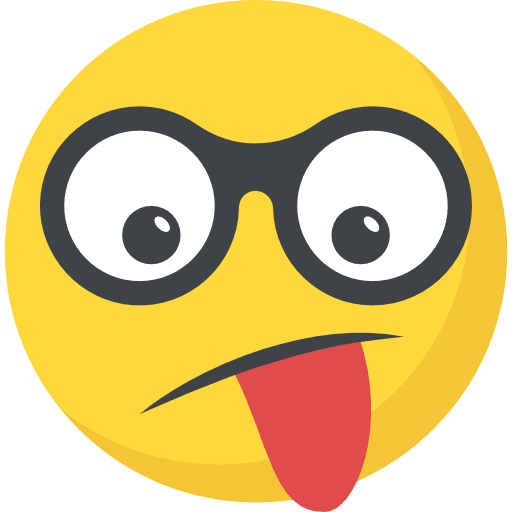 Nerd nerd emoji feelings icon