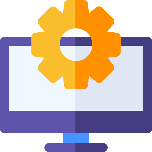 Setting setting it systems cogwheel icon