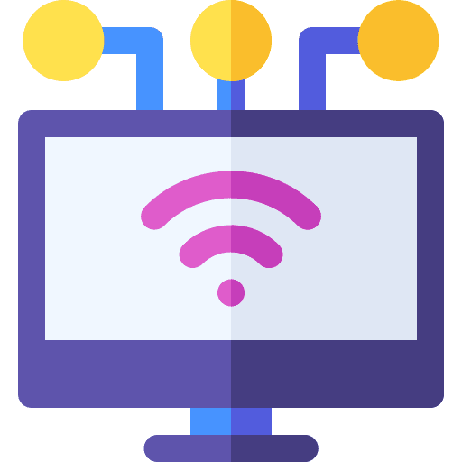 Connection wireless connectivity electronics networking icon Connection wireless connectivity electronics networking icon