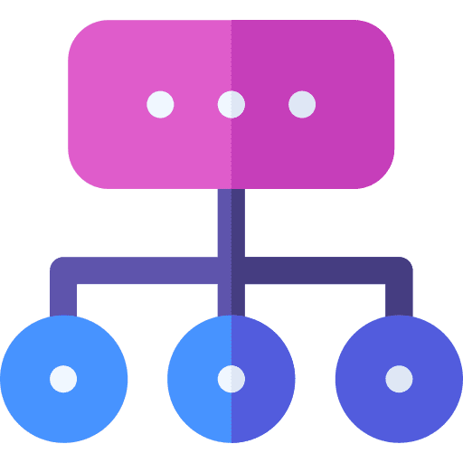 Database database proxy connect icon Database database proxy connect icon