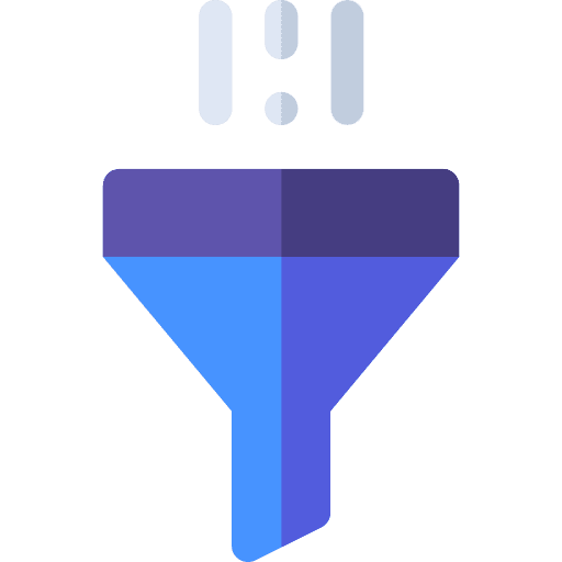Filter funnel user interface sort icon Filter funnel user interface sort icon
