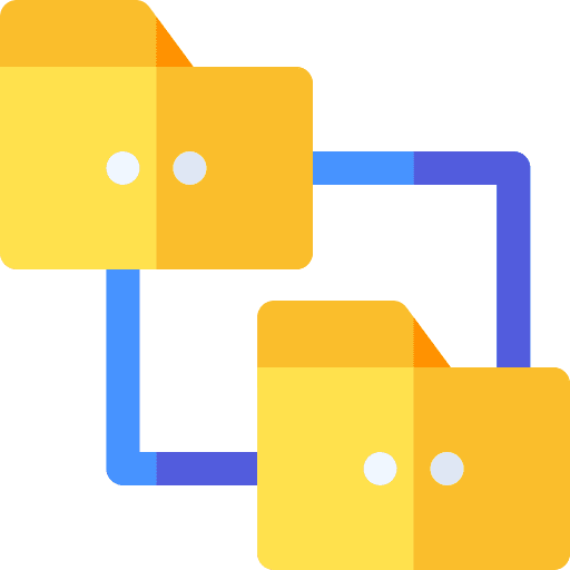 Folder document data storage file storage icon Folder document data storage file storage icon