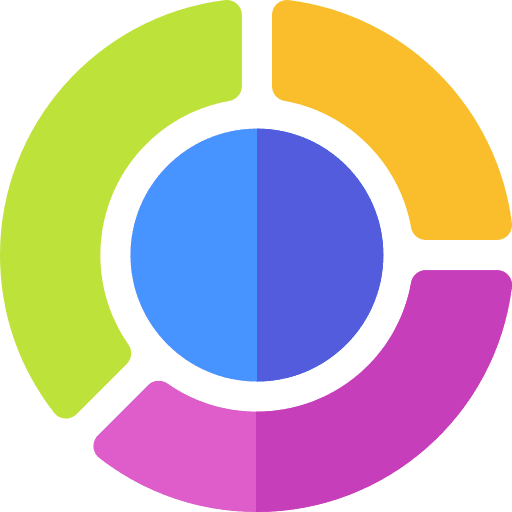 Diagram pie chart graphic data analytics icon Diagram pie chart graphic data analytics icon