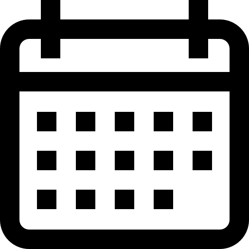 Calendar calendary time years icon