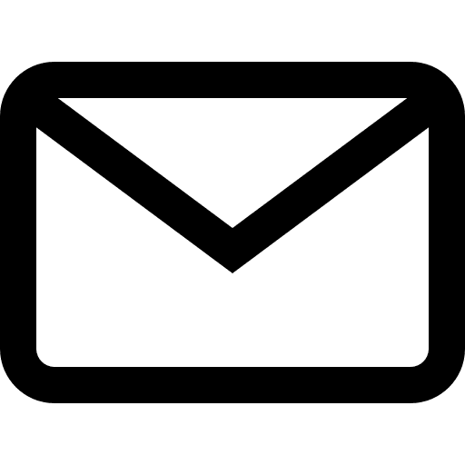 Email envelope interface message icon