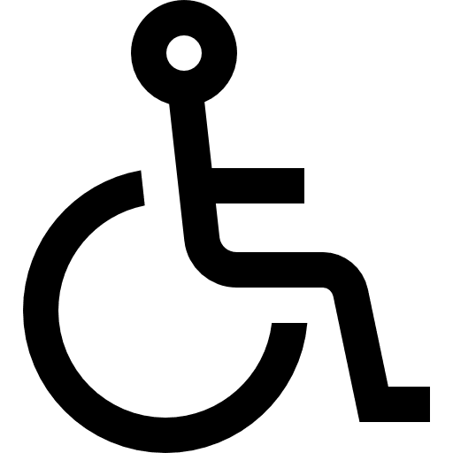 Disabled male disabled disability icon