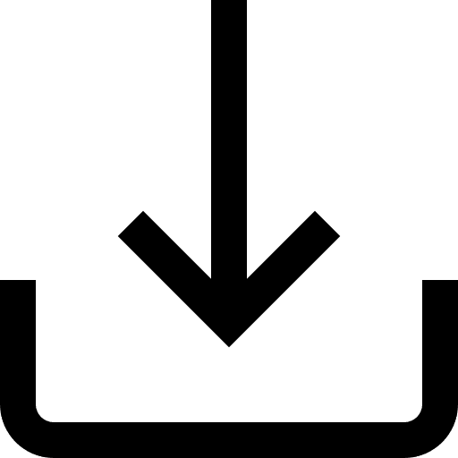 Down arrow downloading down arrow download icon