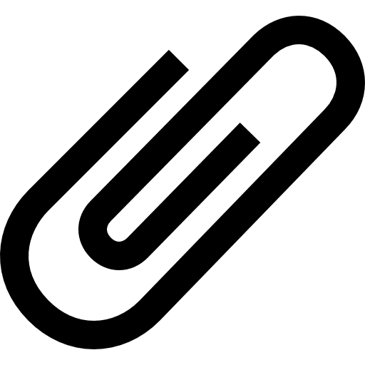 Attachment school material office material tool icon