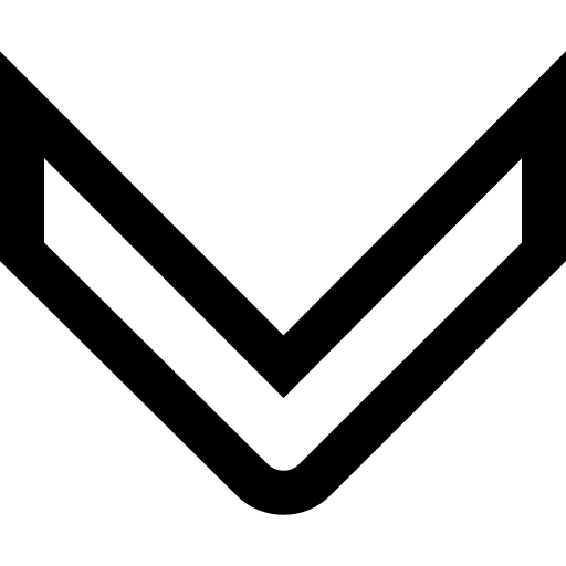 Down arrow orientation direction downloading icon