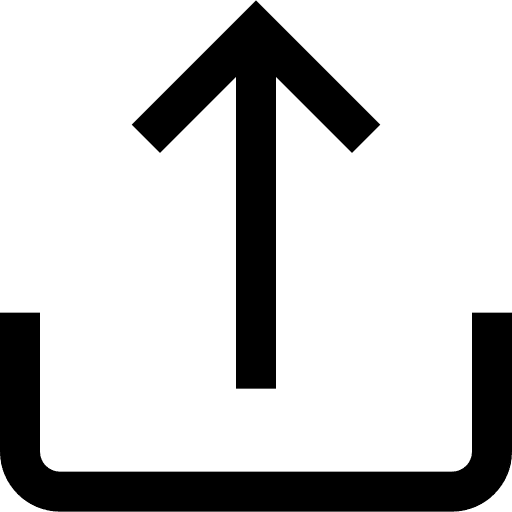 Upload outbox arrows up arrow icon
