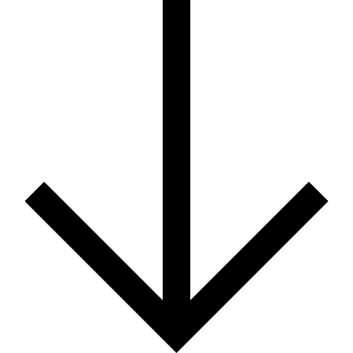 Down arrow downloading down arrow orientation icon