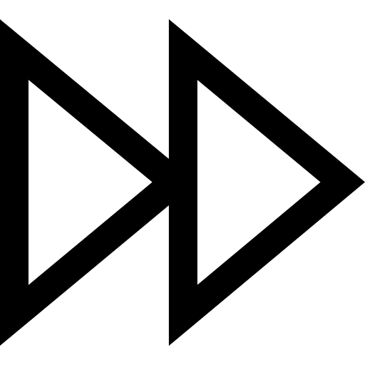 Fast forward orientation multimedia option advance icon