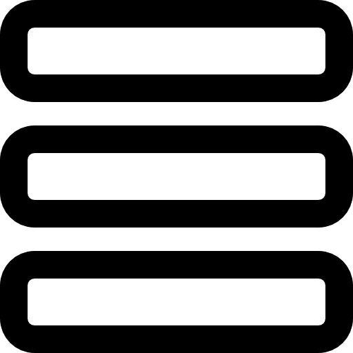 Menu multimedia option three lines bars icon