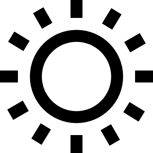 Sun nature summer sunny icon