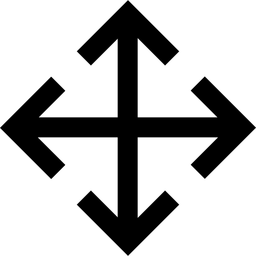 Move direction interface move icon