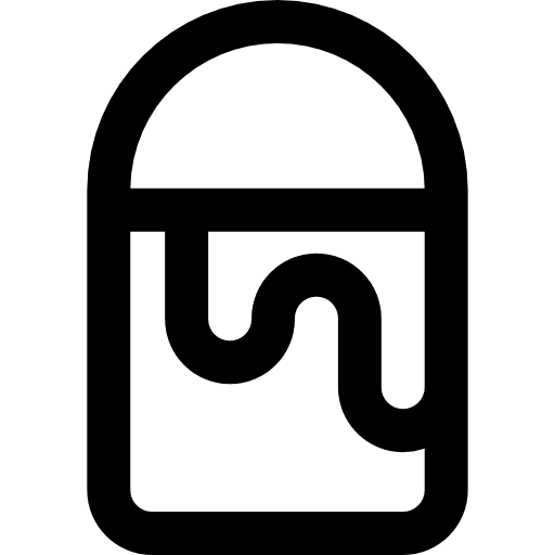 Paint bucket interface paint bucket bucket icon