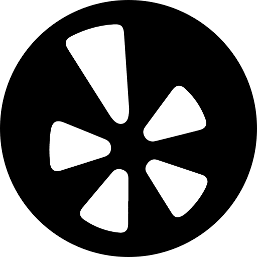 Symbols social normal yelp logotype icon