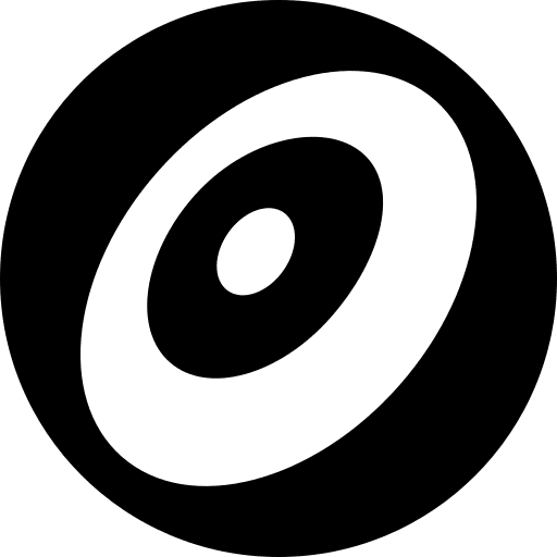 Social target web development logo icon