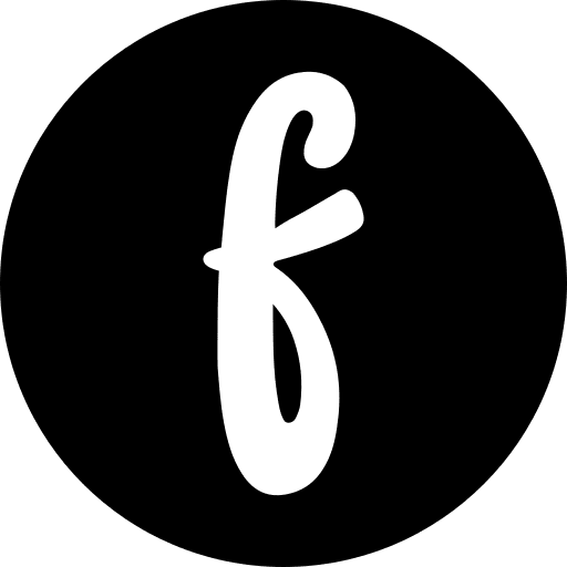 Social logo fontli social icon