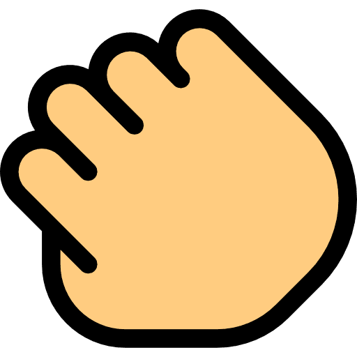 Hand multimedia option gestures ui icon Hand multimedia option gestures ui icon