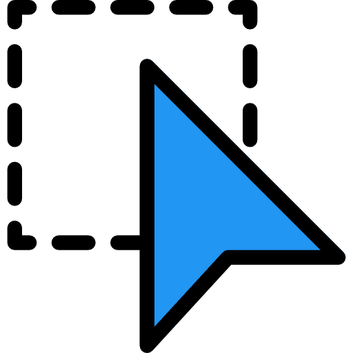Selection cursor ui graphic tool icon