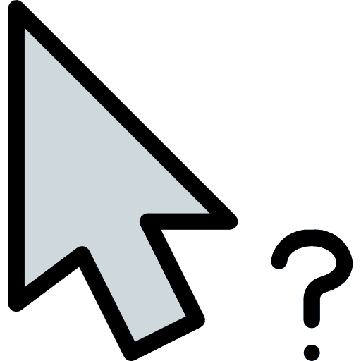 Pointer clicker interface arrows icon Pointer clicker interface arrows icon