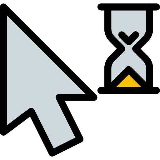 Pointer pointer wait waiting icon Pointer pointer wait waiting icon