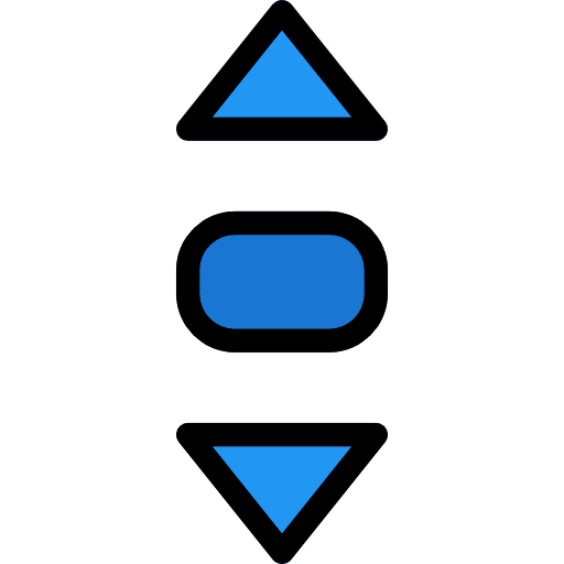 Scroll vertical elevator technology icon Scroll vertical elevator technology icon