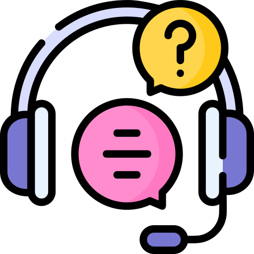 Customer service avatar user communications icon