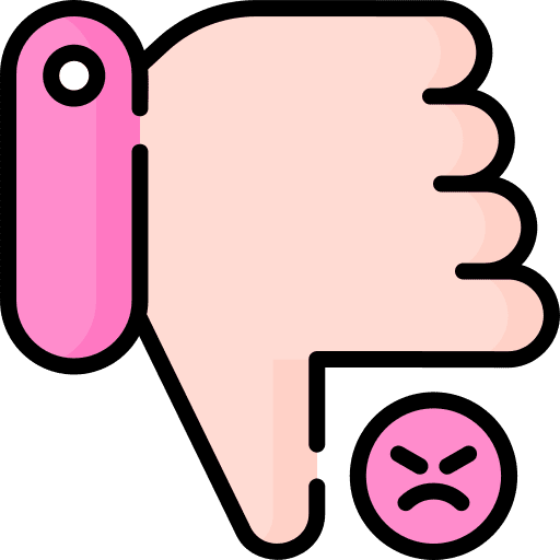 Dissatisfaction failure dissatisfaction disappointment icon Dissatisfaction failure dissatisfaction disappointment icon