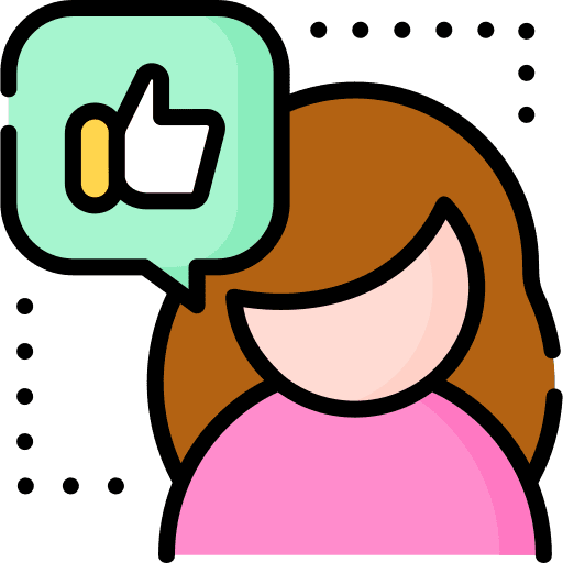 User experience feedback marketing rate icon User experience feedback marketing rate icon