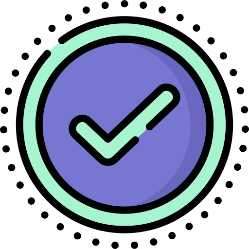 Verification verified done shapes and symbols icon Verification verified done shapes and symbols icon