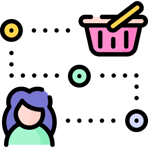 Behaviour business and finance buyer behaviour icon Behaviour business and finance buyer behaviour icon