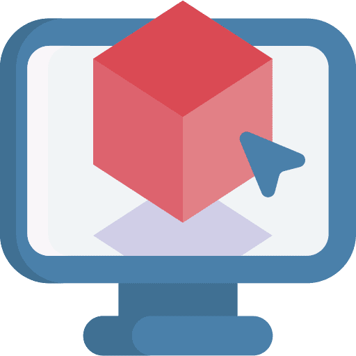 3d screen design 3ds file icon