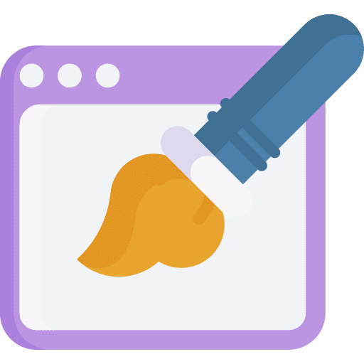 Coding coding development brush icon Coding coding development brush icon