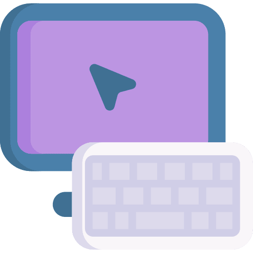 Computer computer keyboard brains icon Computer computer keyboard brains icon