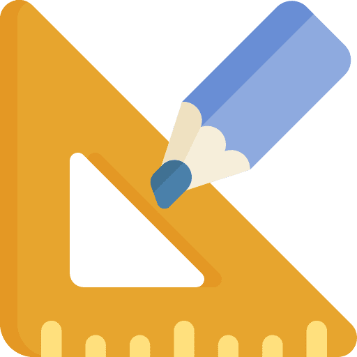 Drawing measuring art and design rulers icon Drawing measuring art and design rulers icon