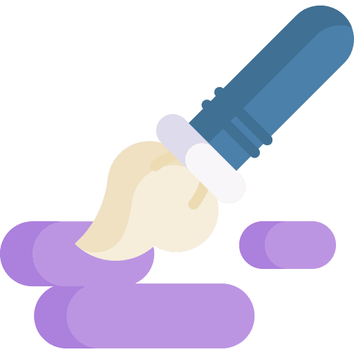 Brush painting palette painting artist icon Brush painting palette painting artist icon